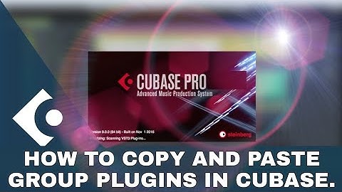 HOW TO COPY AND PASTE GROUP PLUGINS IN CUBASE. #cubase #mixing #mastering