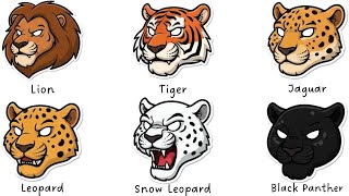 Every Big Wild Cats Explained In 09 Minutes