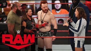 AJ Styles attempts to unite an explosive Team RAW :RAW