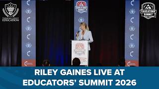 Riley Gaines Live at Educators' Summit 2026