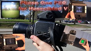 Phase One P20 on Hasselblad V