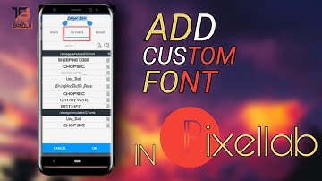 How To Add Custom Font In Pixellab।। Bangla Tutorial।। Zuhayer Salim।। Tips Bangla
