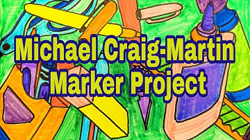 Michael Craig-Martin Marker Project - Art Supples chad brown