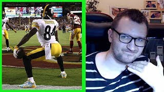 SOCCER FAN REACTS TO NFL BEST TAUNTS \& UNSPORTSMANLIKE PLAYS 2018