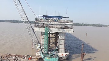 Chia sẻ tiến độ thi công cầu đại ngãi sóc trăng #youtube thanh sóc trăng