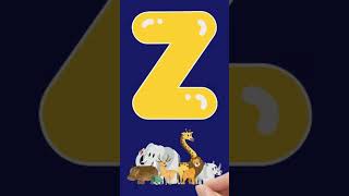 how to draw and color in Z for zoo || #shorts #shortsvideo #shortsfeed #learnwithfun #short