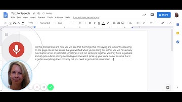 Text to Speech   Google Docs
