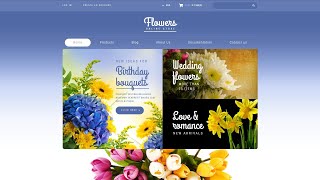 Flowers Store Shopify Theme by ZEMEZ Website Template - 52090 screenshot 3