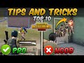Top 10 close range tips and tricks pubg mobile noob to pro guidetutorial