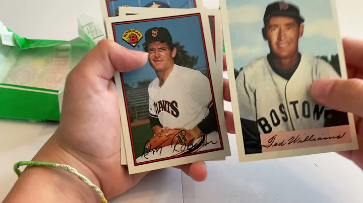1989 Bowman Looking for the Ken Griffey Jr. RC