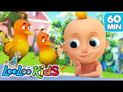 two-little-dickie-birds---the-best-songs-for-kids-|-looloo-kids