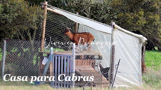 Construir una casa para cabras | Adoptamos 2 Cabras | Nuevo Hogar