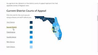 Practice 1.3.1 Your State Court System – Florida