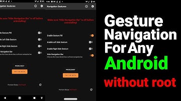 Navigation gestures for any android devices.. without root..