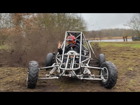 Homemade CBR1000 Crosskart/Buggy first test drive