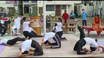 INTERNATIONAL YOGA DAY| Celebration Performance|Yoga Song|Yoga Geet|Suno Bharat Ke Tum Vasi Yog Hume