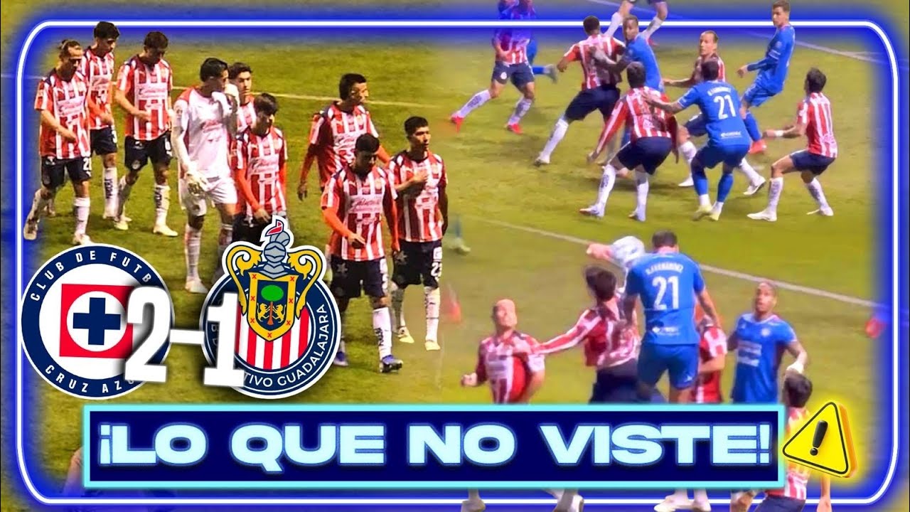 ⚠️ ¿ERA FALTA? NUEVA TOMA DE RECARGÓN DEL TORO. Los Rostros de Chivas al perder invicto vs Cruz Azul