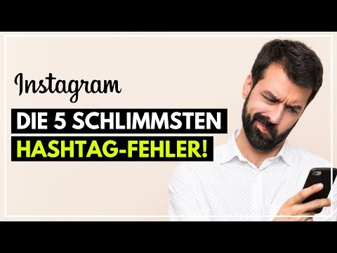 Video: Wenn Hashtags auf Instagram nicht funktionieren?