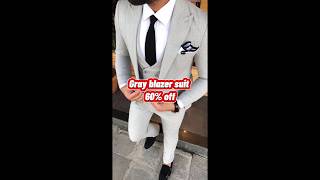 Gray Blazr Suit 60% Price In Bangladesh Trend Fashion Design Nf Bd Vlog Call- 01826095868