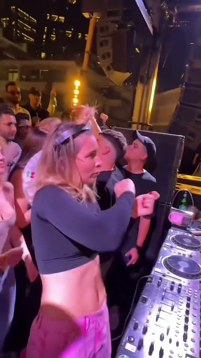 BLONDISH bringing her energy to Playa Pacha Dubai #blondish #techno #music #dubai #pacha