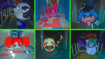 All Mod Jumpscares in Poppy Playtime Chapter 2 Compilation All Mod in Poppy Playtime 2-3 #3