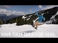 Vos premiers frontside 360 sur un snowboard