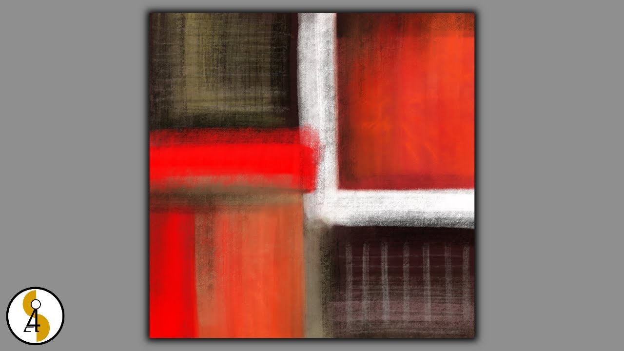 Abstract Tutorial Digital Art Abstract Art Tutorial / Time Lapse / Digital Painting / Procreate Art ...