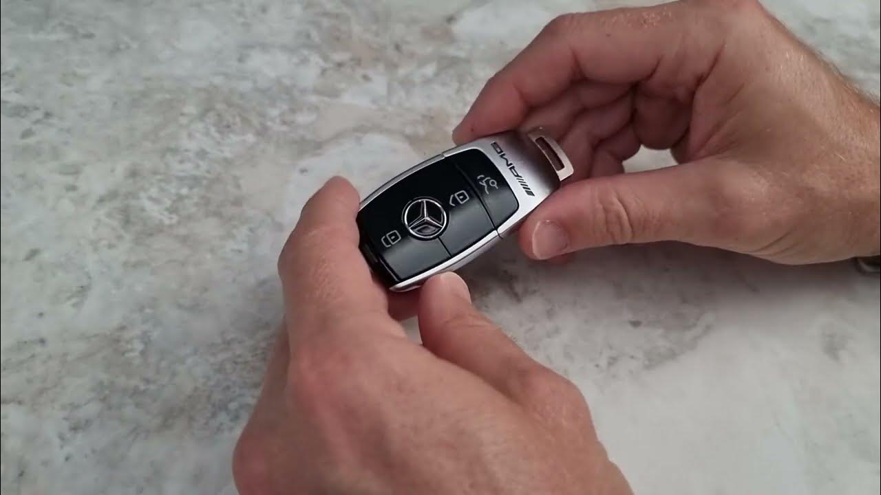 Замена батарейки в ключе Mercedes-Benz w212 E, GL, C, ML, S, GLK, CLA и тд.... -