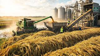 How America Harvests Billions of Pounds of Rice | Inside a Billion-Dollar Industry