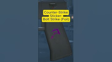 Bolt Strike (Foil) Sticker Scrape #csgo #cs2 #cs2skins