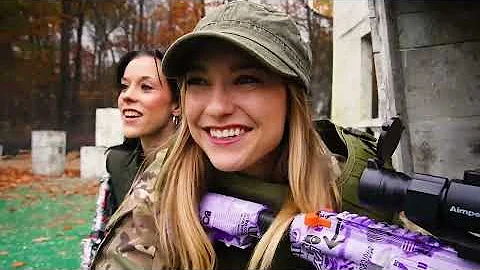 BOYS Vs GIRLS! Call Of Duty MW3 In REAL LIFE Challenge
