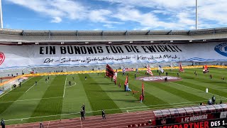 1. FCN vs S04 | die Choreo + die Hymnen | 4K HDR