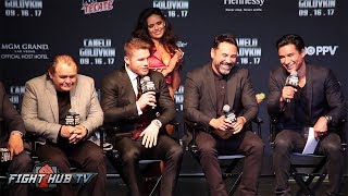 THE FULL CANELO VS. GOLOVKIN LOS ANGELES PRESS CONFERENCE VIDEO