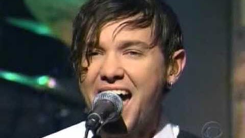Sparta   Breaking The Broken Live On Letterman