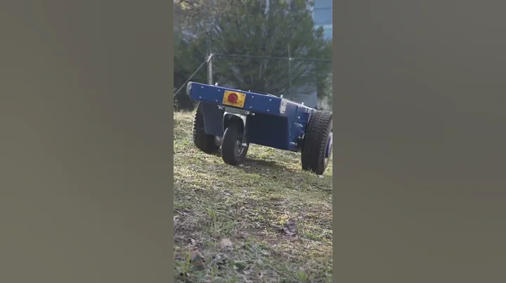 2WD MAX robot chassis for meadows and fields