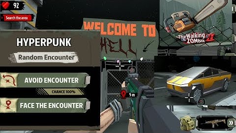 The Walking Zombie 2 - Hyperpunk random encounter