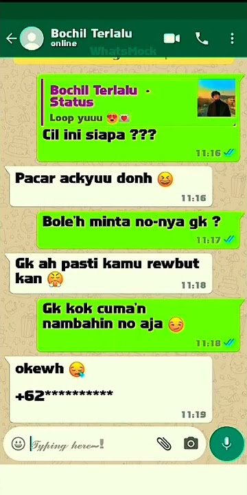 POV :: Rebut Pacar Bocil // WhatsMock