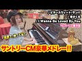 【サントリー社員さんに囲まれて】歴代CM曲をメドレー風に繋いでみたら、なんだかいい感じに..【ハラミちゃん】