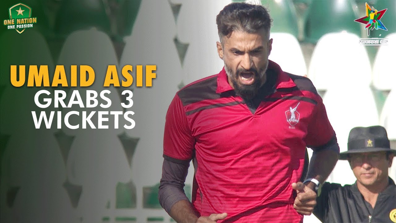 Asif Rwp Umaid Asif Grabs 3 Wickets | Rawalpindi vs Lahore Blues | Match 23 ...