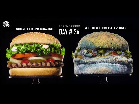 Burger King The Moldy vs Shining all the time Whopper
