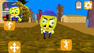 Sponge Neighbor Escape 3D - All Levels - GamePlay Walkthrough PART 1 (Android iOS) screenshot 2