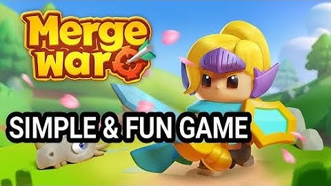 MERGE WAR : ARMY DRAFT BATTLER GAMEPLAY #androidgames #games #mobilegames2023