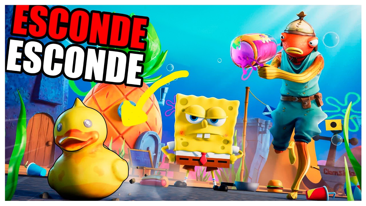 Esconde Esconde no Fortnite é extremamente Divertido!