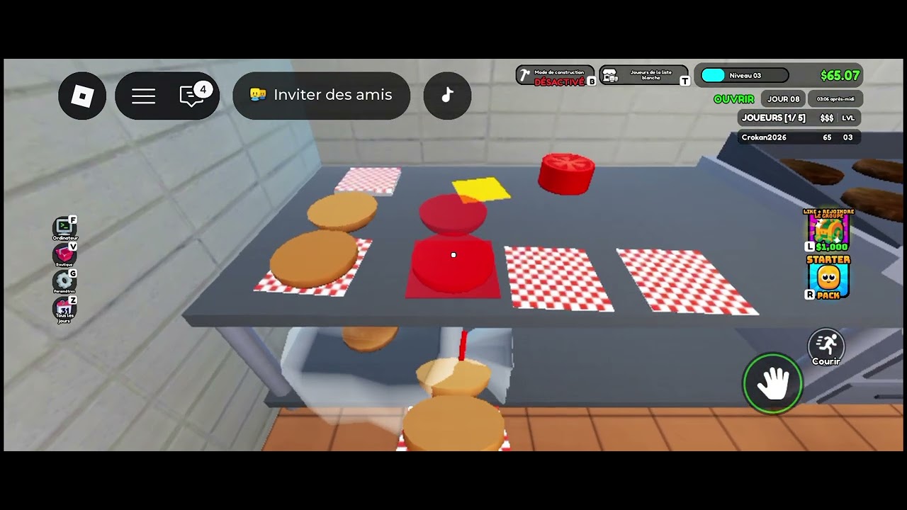 J'ai essayer mais le jeu m'a fait sortir à deux reprises sur simulateur de restauration rapide Ep 3