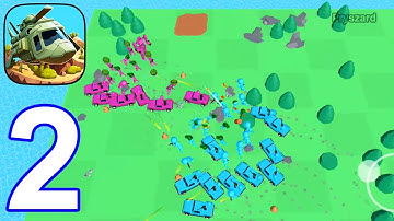 Islands Control: Army War - Gameplay Walkthrough Part 2 Island War Army Commander Craft & Fight