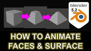 Blender 5.2 Tutorial: How to Animate Any 3D Face & Surface Using Shape Keys