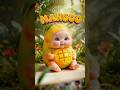 ASMR | Cute Mango Baby Eating Mango 🥭 | No Talking, Relaxing Baby Sounds #asmr