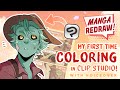 Creating a Colour Comic with CLIP STUDIO! | SPEEDPAINT