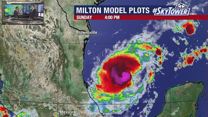 Hurricane Milton gaining strength