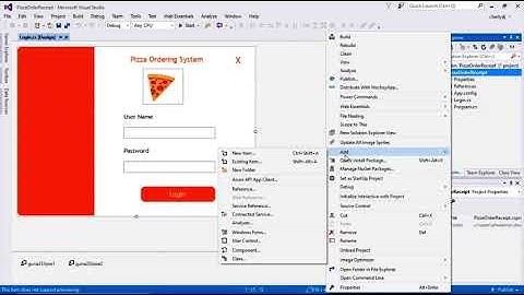 Pizza Point Of Sales Management System Using C#.Net